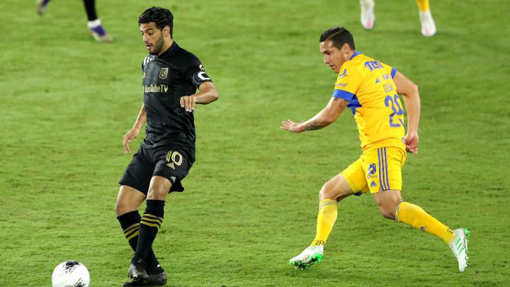 Tigres terminó con la racha goleadora de Carlos Vela en la Concachampions
