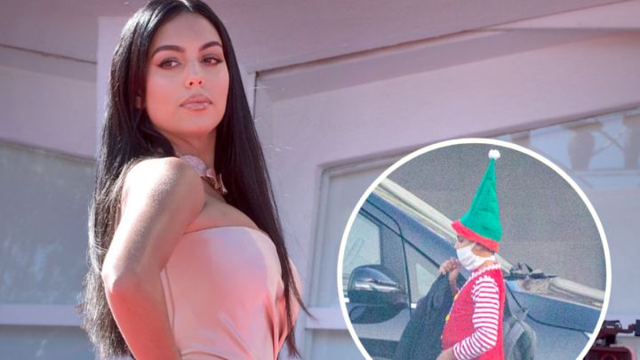 Georgina Rodríguez se viste de elfo para el festival de Cristiano Jr.