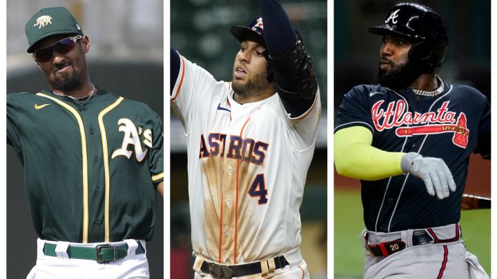 Marcus Semien, George Springer, Marcell Ozuna