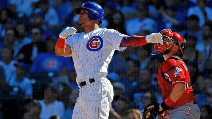 Willson Contreras con los Cubs