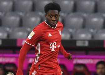 Alphonso Davies entra en el XI ideal del 2020 de L’Equipe