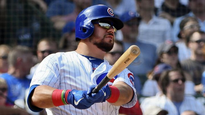 Kyle Schwarber con los Cubs