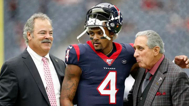 Cal McNair, Deshaun Watson, Arthur Blank