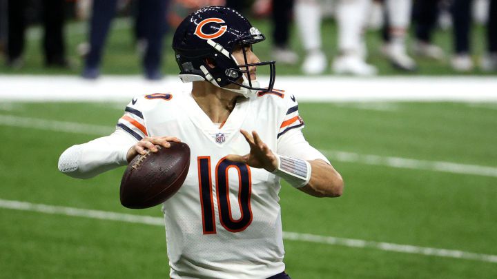 Mitchell Trubisky con los Bears