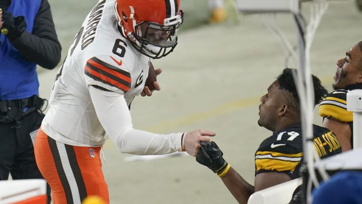 JuJu Smith-Schuster, Baker Mayfield