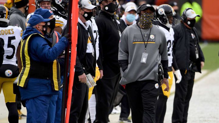 Mike Tomlin con los Steelers