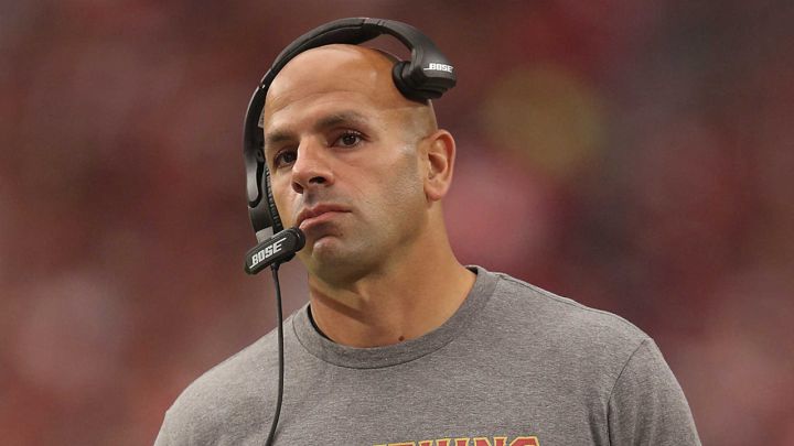 Robert Saleh con los 49ers