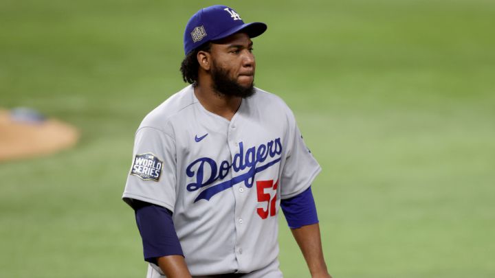 Pedro Báez con los dodgers