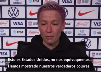 Rapinoe: A lo que hemos llegado en estos 4 años es devastador