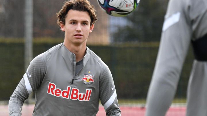 Brenden Aaronson debuta con gol en amistoso con el RB Salzburg