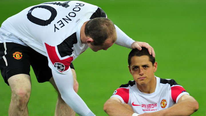 Chicharito Hernández manda emotivo mensaje a Rooney