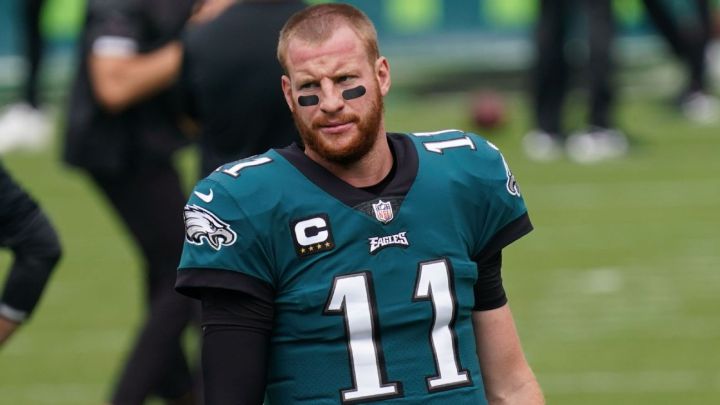 Carson Wentz con los Eagles