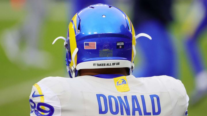 Aaron Donald con los Rams