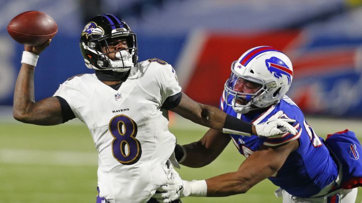 LAMAR JACKSON, JERRY HUGHES