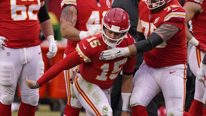 Patrick Mahomes con los Chiefs