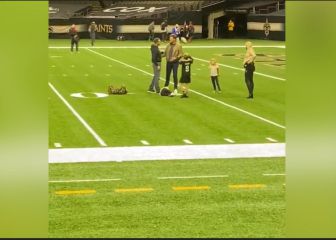 El momento de Drew Brees y Brady después del partido
