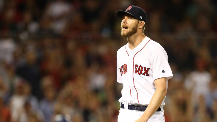 Chris Sale con los Red Sox