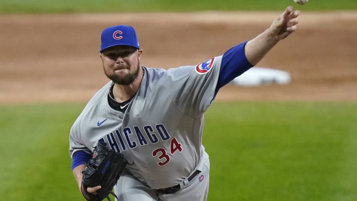 Jon Lester con los Cubs