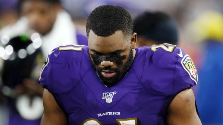 Mark Ingram con los Ravens