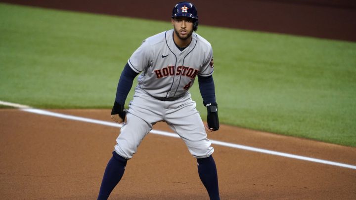 George Springer con los Astros