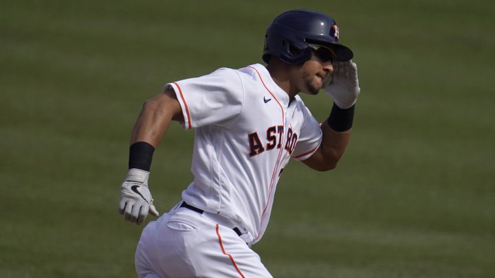 Michael Brantley con los Astros