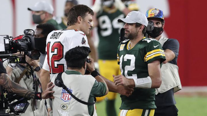Tom Brady y Aaron Rodgers