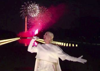 Katy Perry robó reflectores en concierto de bienvenida a Biden
