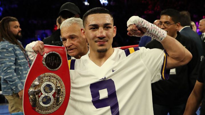 El pugilista de raíces hondureñas robó reflectores hace unos meses luego de su triunfo en el ring sobre el ucraniano Vasyl Lomachenko.