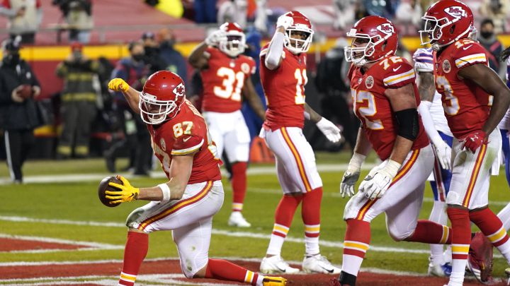 Travis Kelce con los Chiefs