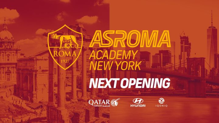 AS Roma anuncia la apertura de una Academia en Nueva York