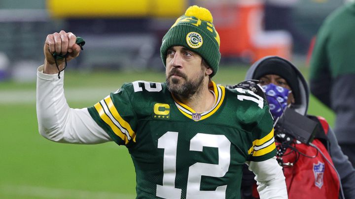Aaron Rodgers con los Packers