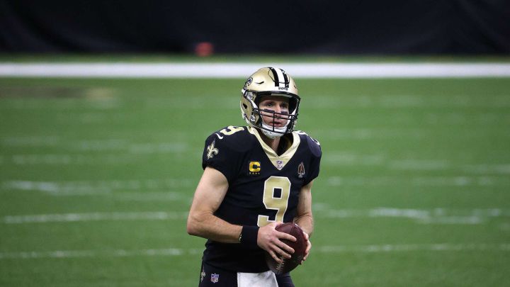 Drew Brees con los Saints