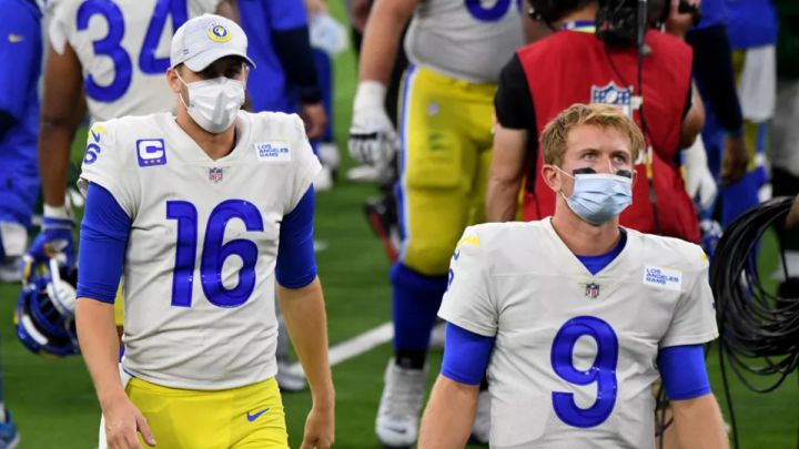 Jared Goff y John Wolford