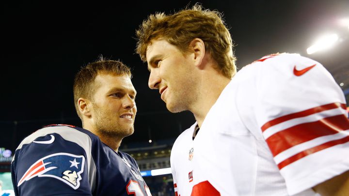 Tom Brady y Eli Manning