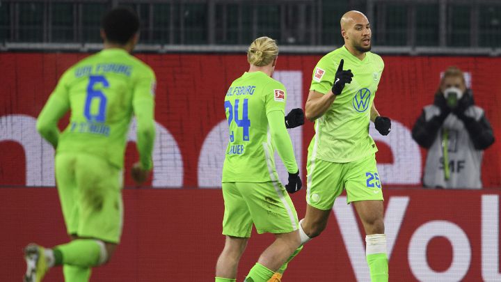 John Brooks anota su segundo gol de la temporada con el Wolfsburg