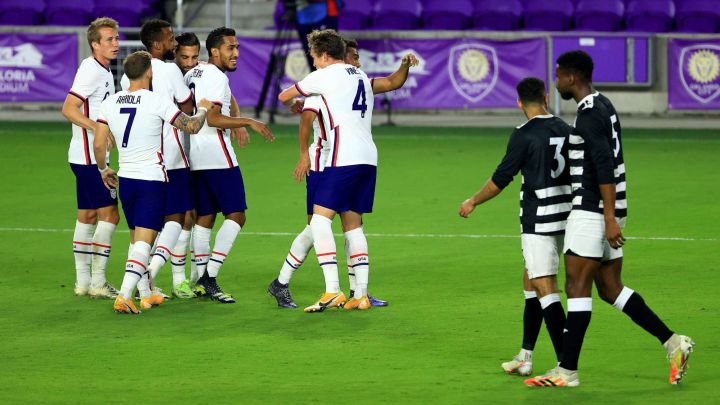 USMNT goleó a Trinidad y Tobago en su primer amistoso de 2021