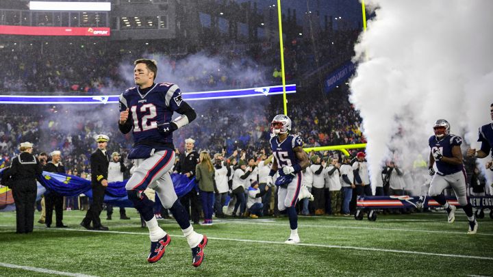 Tom Brady con los Patriots