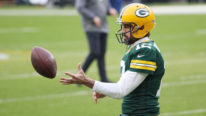 Aaron Rodgers con los Packers
