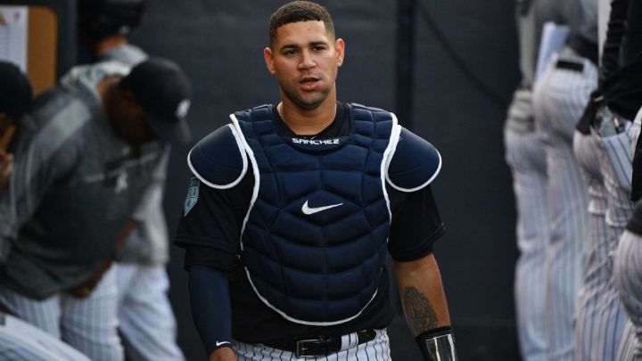 Gary Sánchez con los Yankees