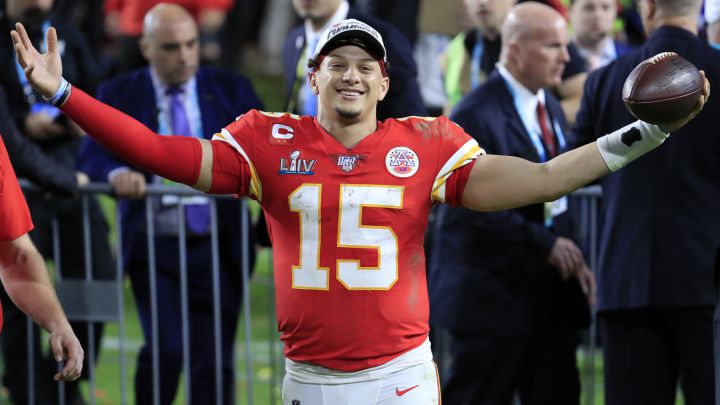 Patrick Mahomes con los Chiefs