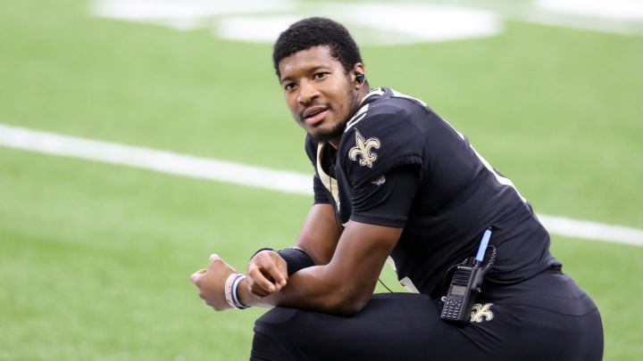 Jameis Winston con los Saints