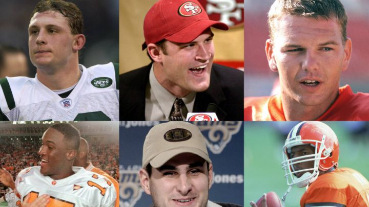 Los seis quarterbacks que fueron elegidos antes que Tom Brady en el Draft del 2000