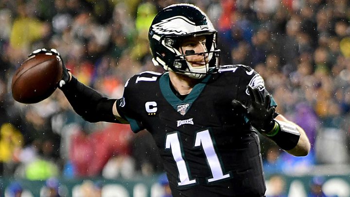 Carson Wentz con los Eagles