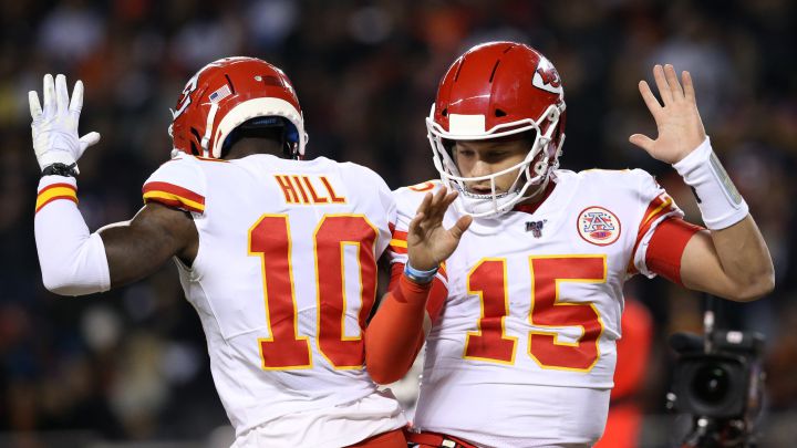 Patrick Mahomes con los Chiefs