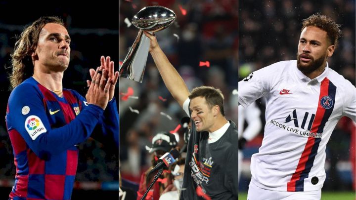 Neymar y Griezmann se rinden ante Tom Brady y sus siete Super Bowls