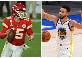 Stephen Curry: Veo mucho de mí en Patrick Mahomes