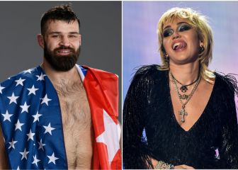 ¡Miley Cyrus acepta cita con peleador de la UFC!