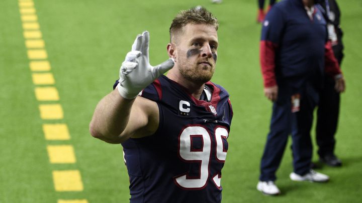 J.J. Watt con los Texans