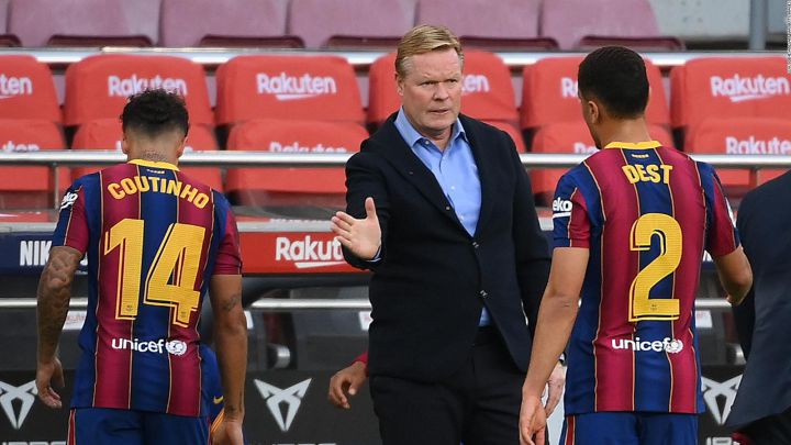 Koeman: "Sergiño Dest será muy bueno en cinco años"