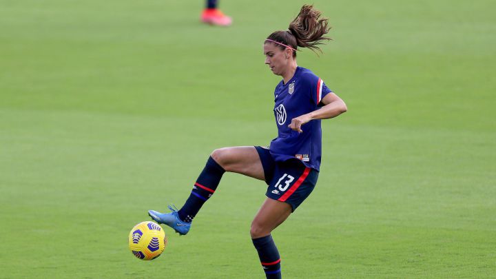 Alex Morgan regresa a la titularidad con la selección de Estados Unidos en la She Believes Cup